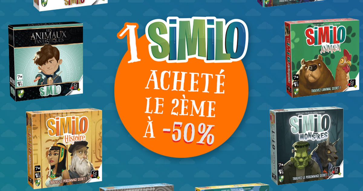 Similo Animaux Sauvages - jeu Gigamic